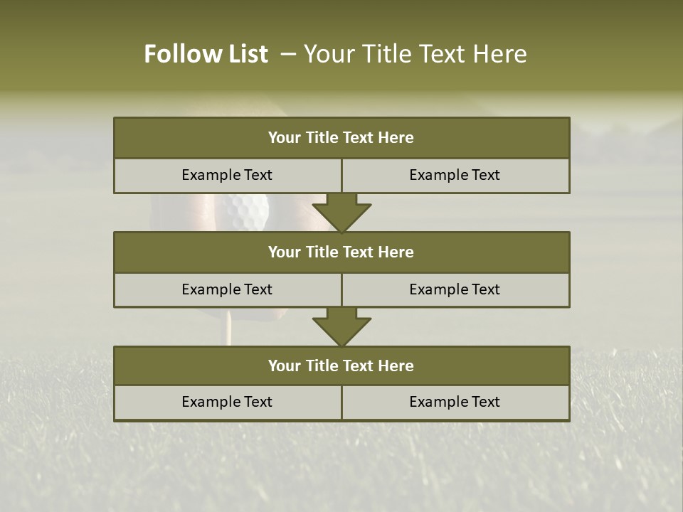 Weekend Clouds Eagle PowerPoint Template
