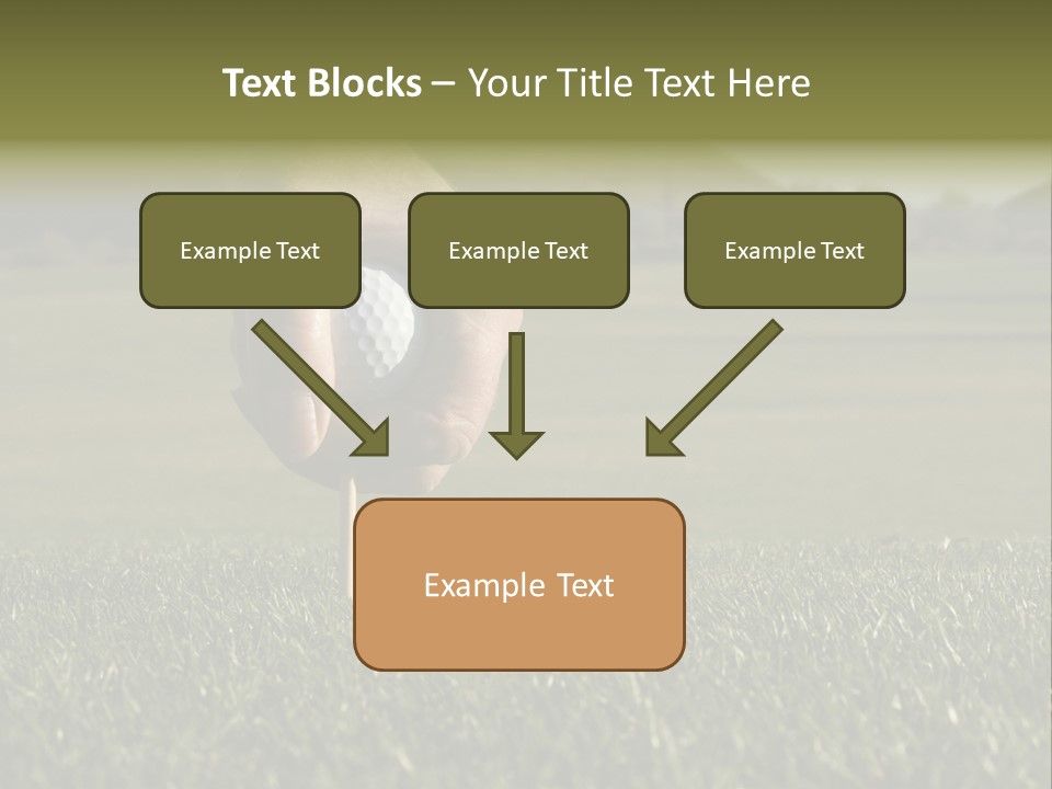 Weekend Clouds Eagle PowerPoint Template