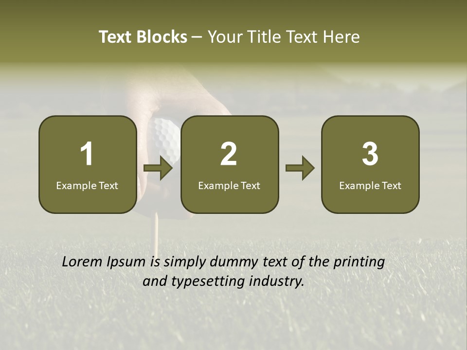 Weekend Clouds Eagle PowerPoint Template