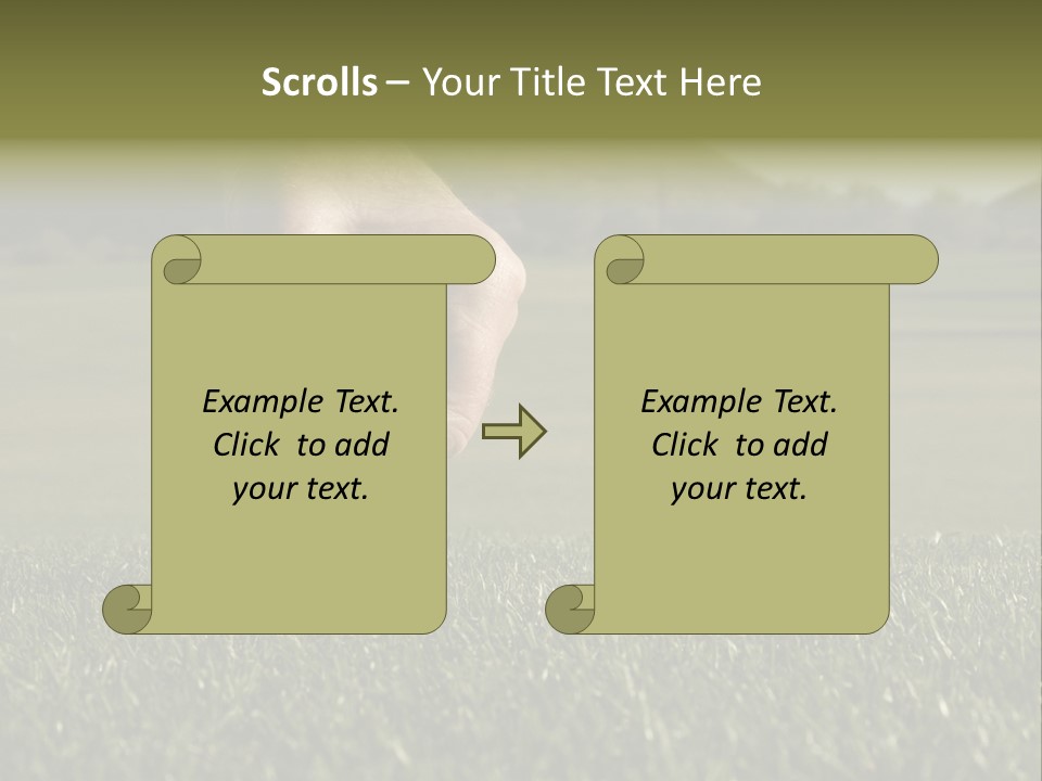 Weekend Clouds Eagle PowerPoint Template