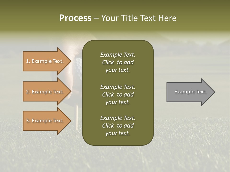 Weekend Clouds Eagle PowerPoint Template