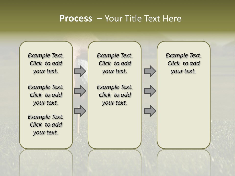 Weekend Clouds Eagle PowerPoint Template