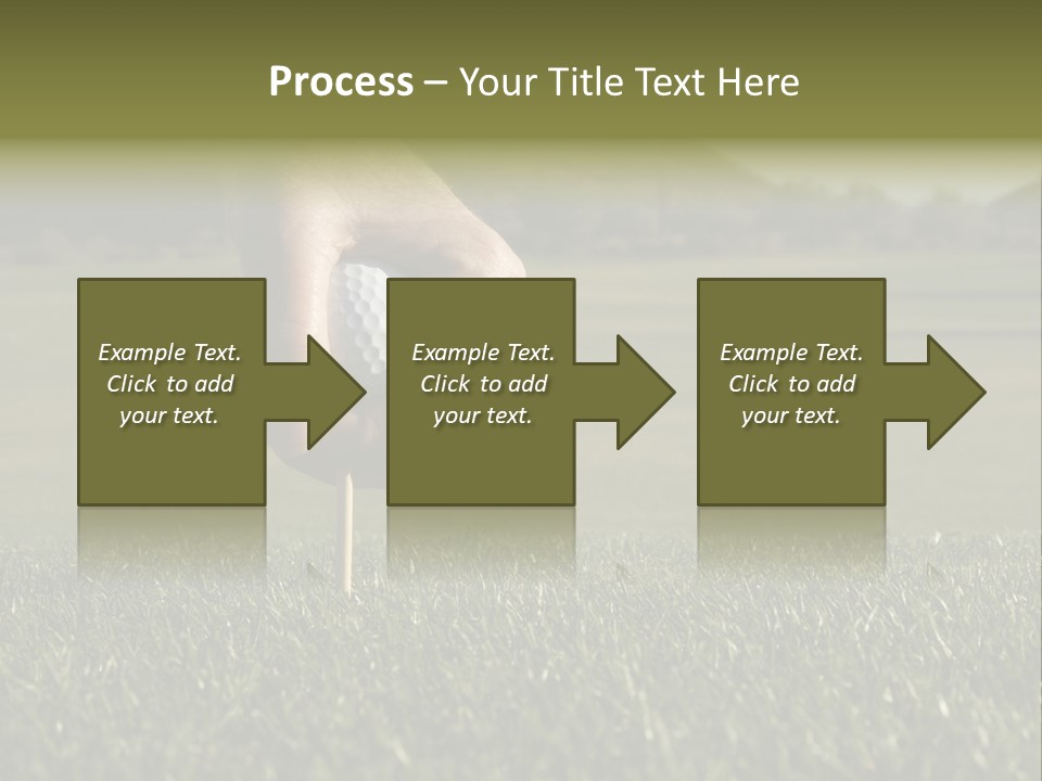 Weekend Clouds Eagle PowerPoint Template