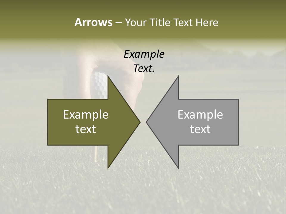 Weekend Clouds Eagle PowerPoint Template
