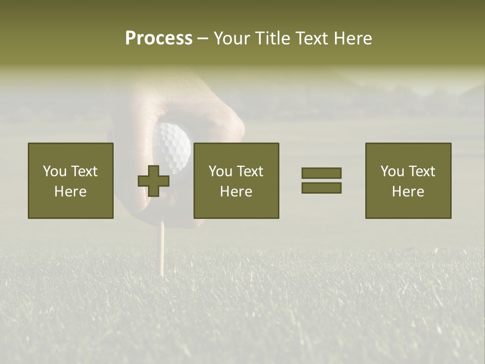 Weekend Clouds Eagle PowerPoint Template