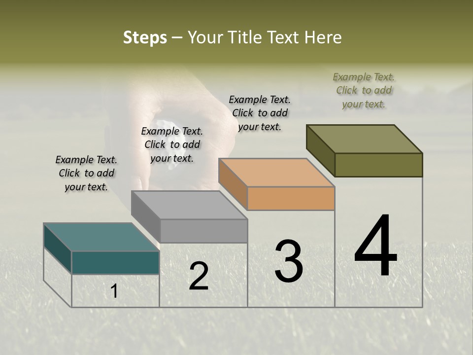 Weekend Clouds Eagle PowerPoint Template
