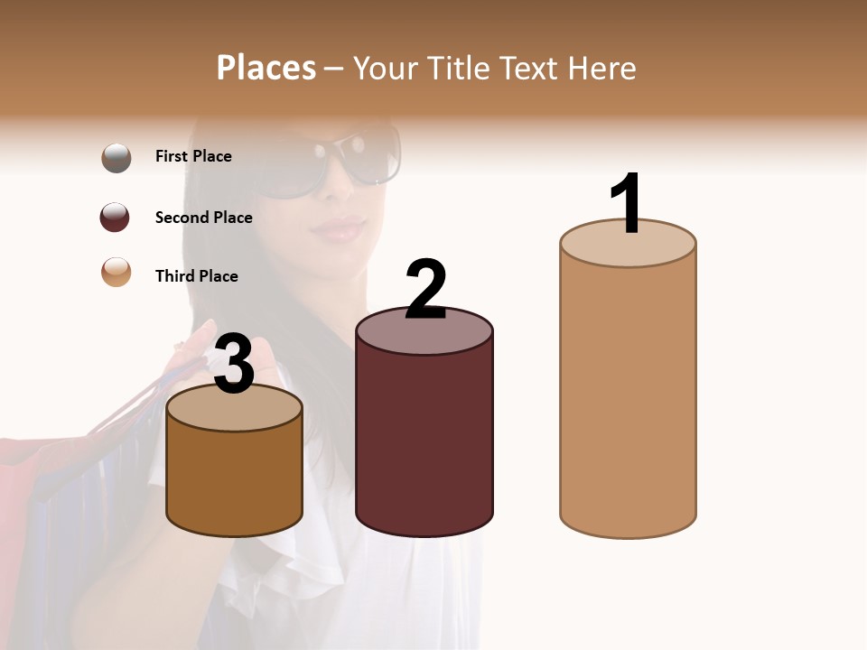 Girl Gift Sale PowerPoint Template