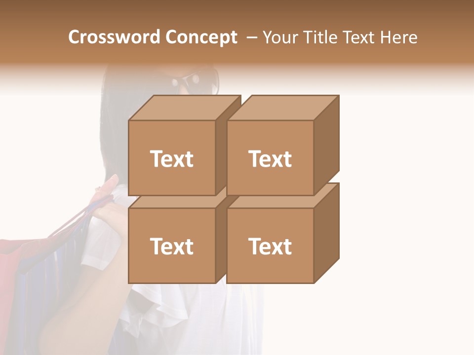 Girl Gift Sale PowerPoint Template