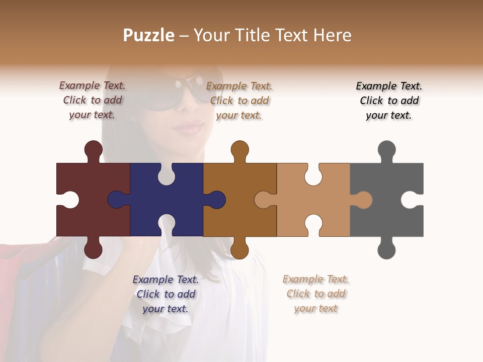 Girl Gift Sale PowerPoint Template