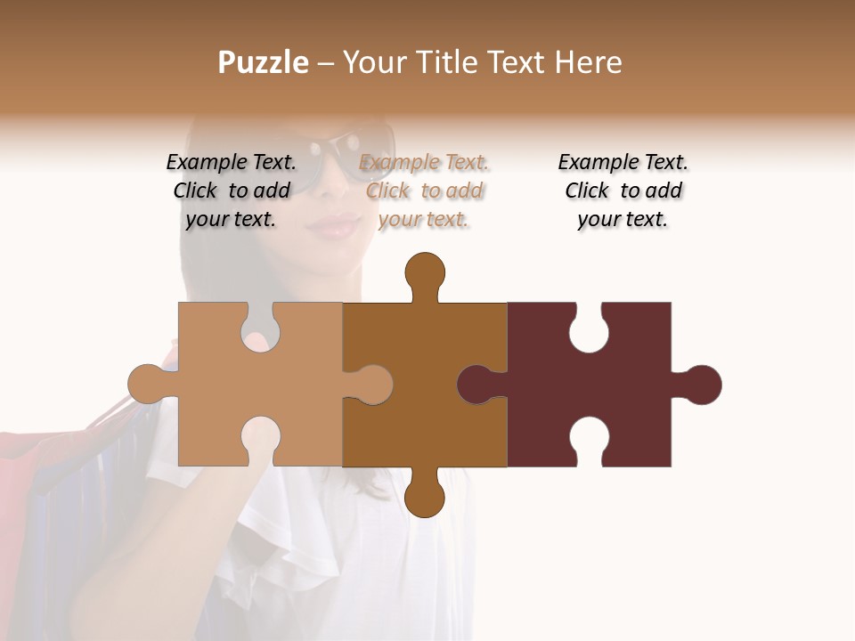 Girl Gift Sale PowerPoint Template