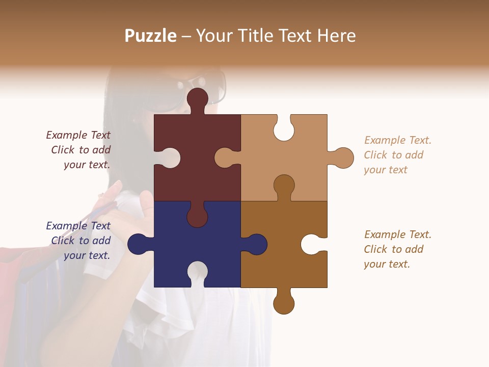 Girl Gift Sale PowerPoint Template