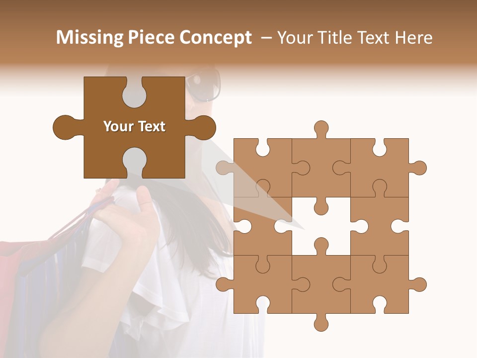 Girl Gift Sale PowerPoint Template