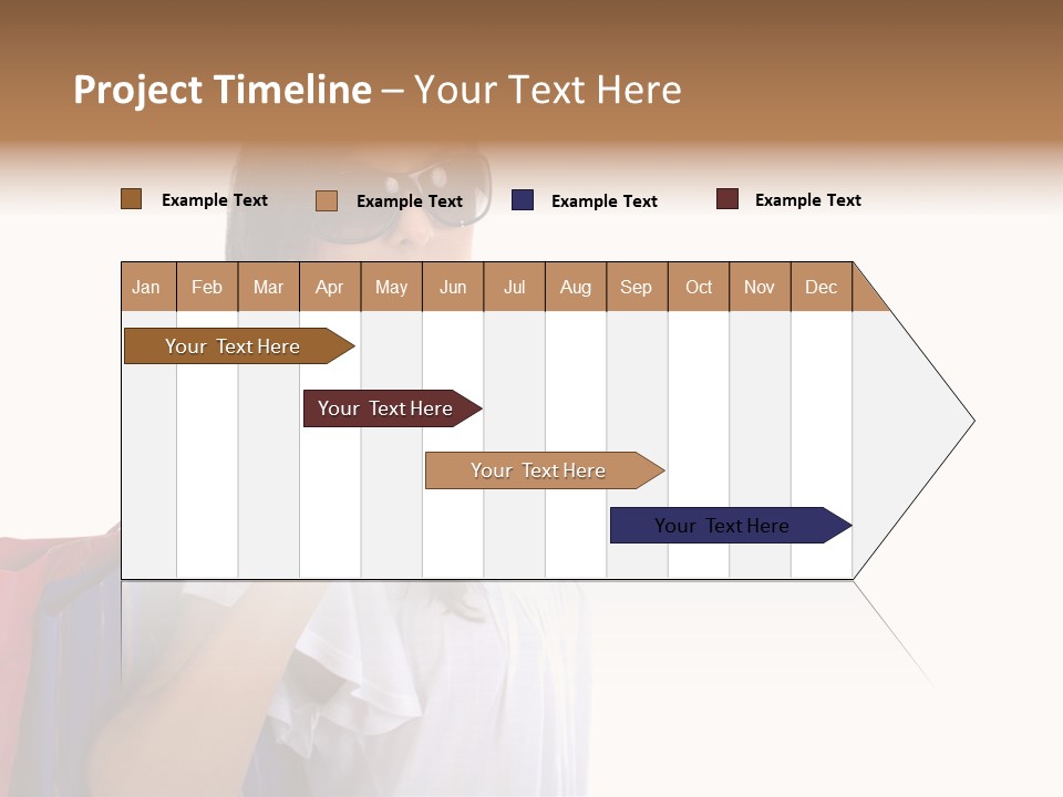 Girl Gift Sale PowerPoint Template