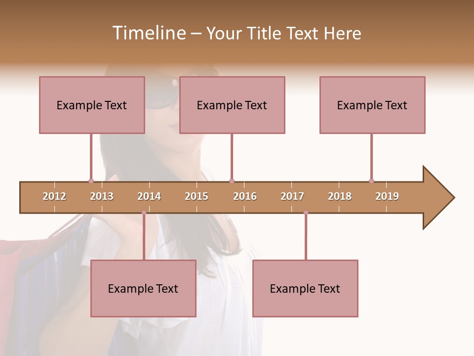 Girl Gift Sale PowerPoint Template