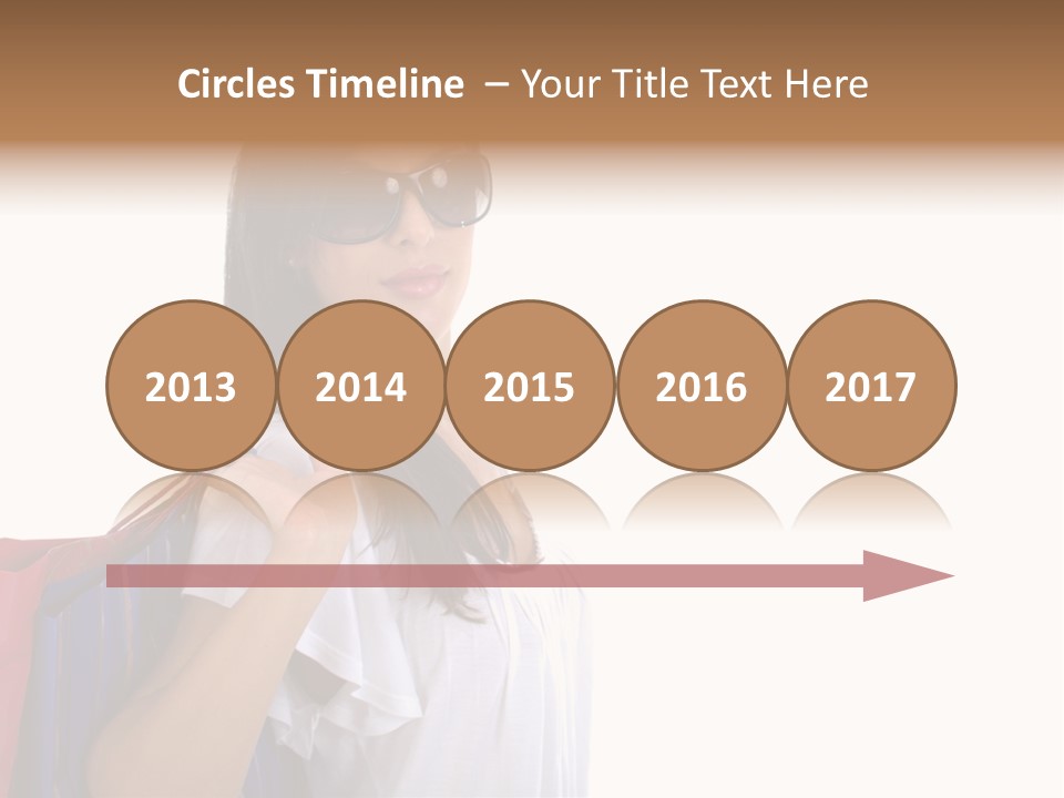 Girl Gift Sale PowerPoint Template