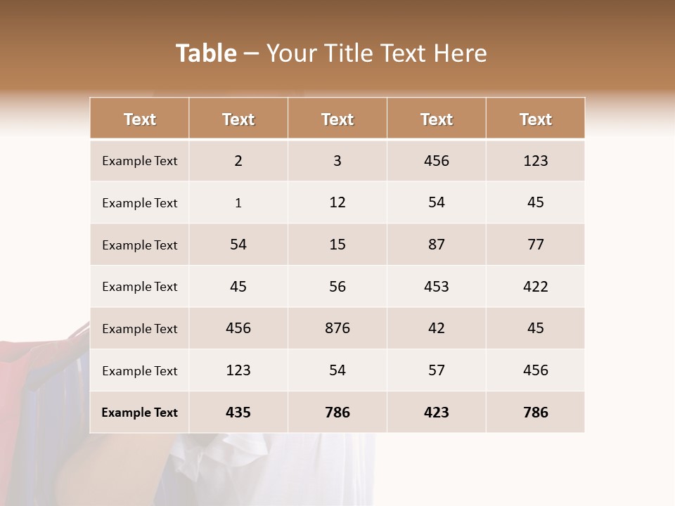 Girl Gift Sale PowerPoint Template