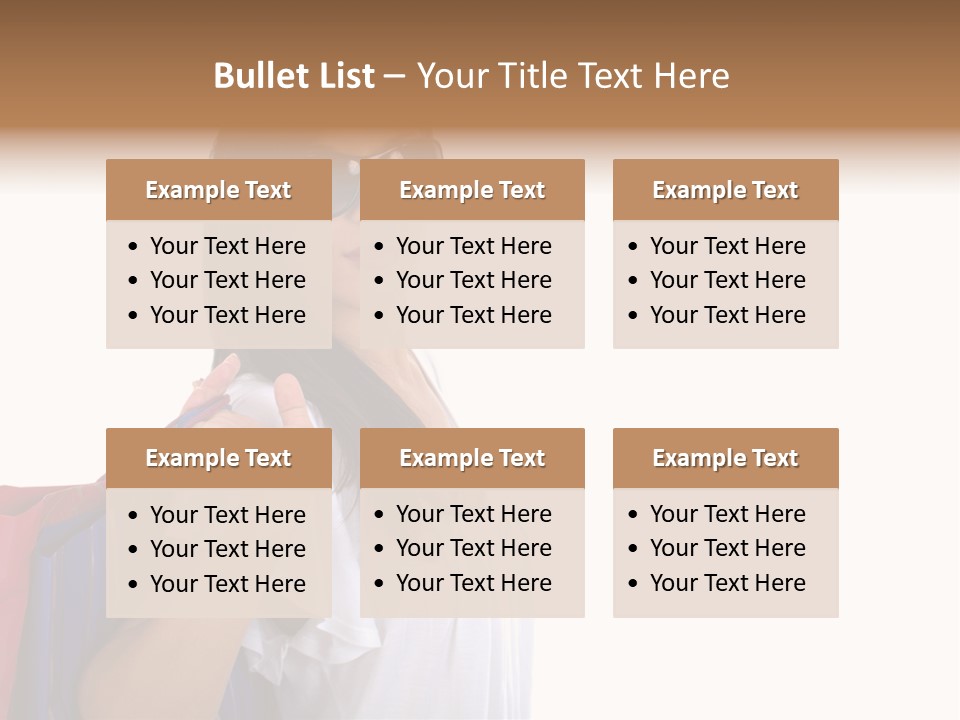 Girl Gift Sale PowerPoint Template