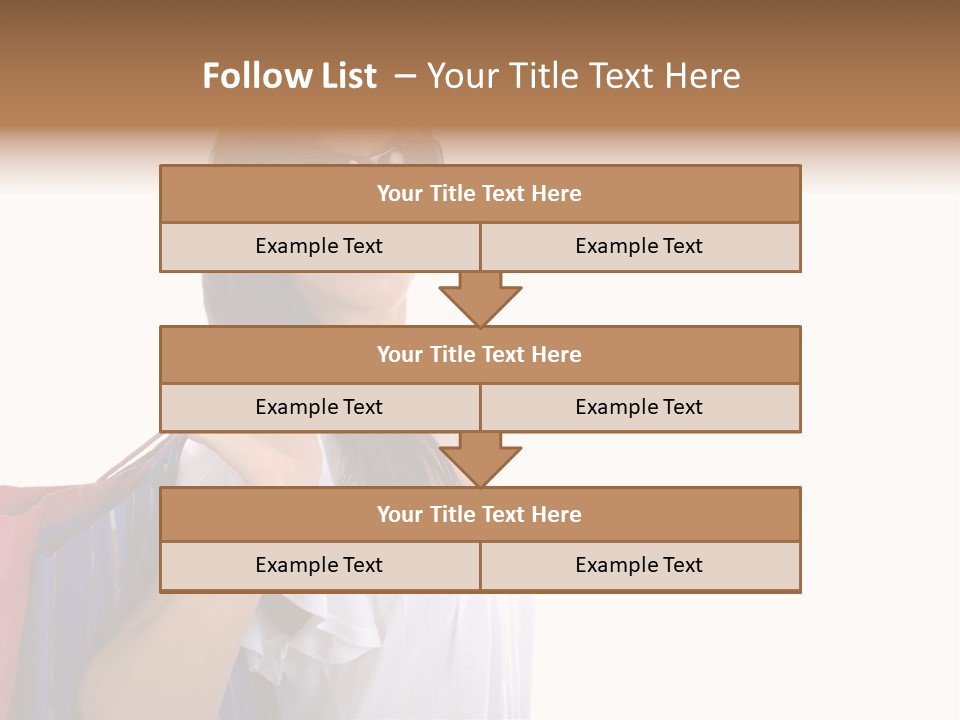 Girl Gift Sale PowerPoint Template