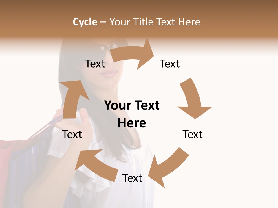 Girl Gift Sale PowerPoint Template