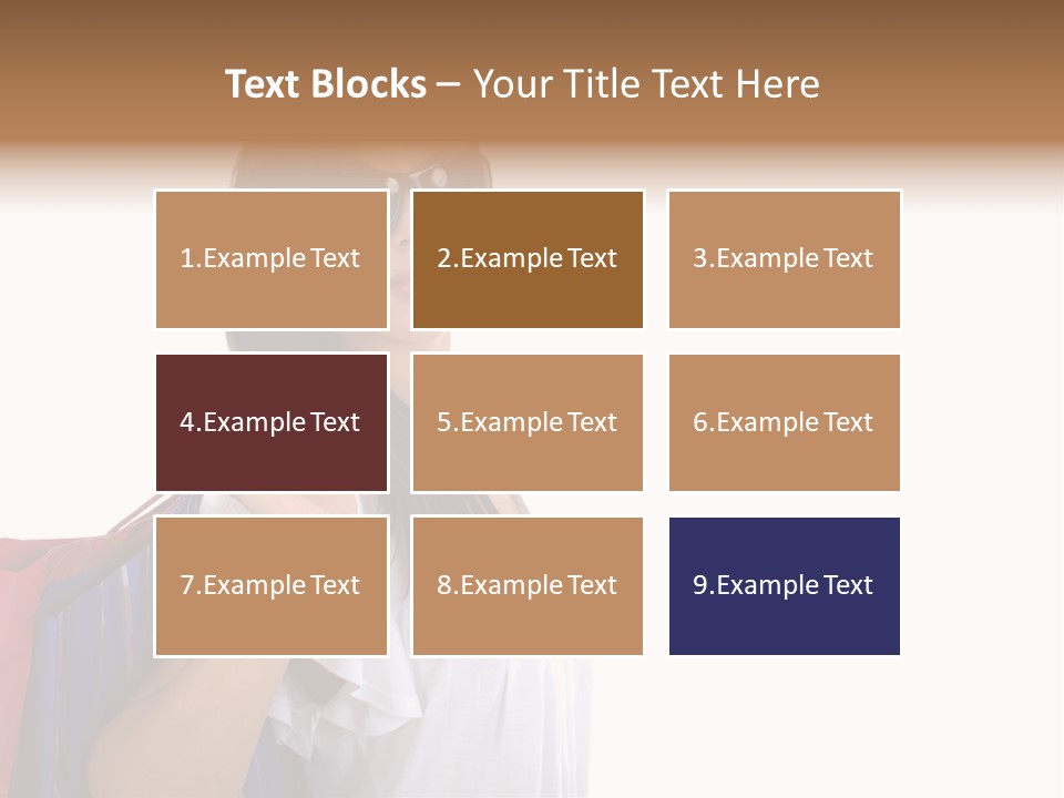 Girl Gift Sale PowerPoint Template