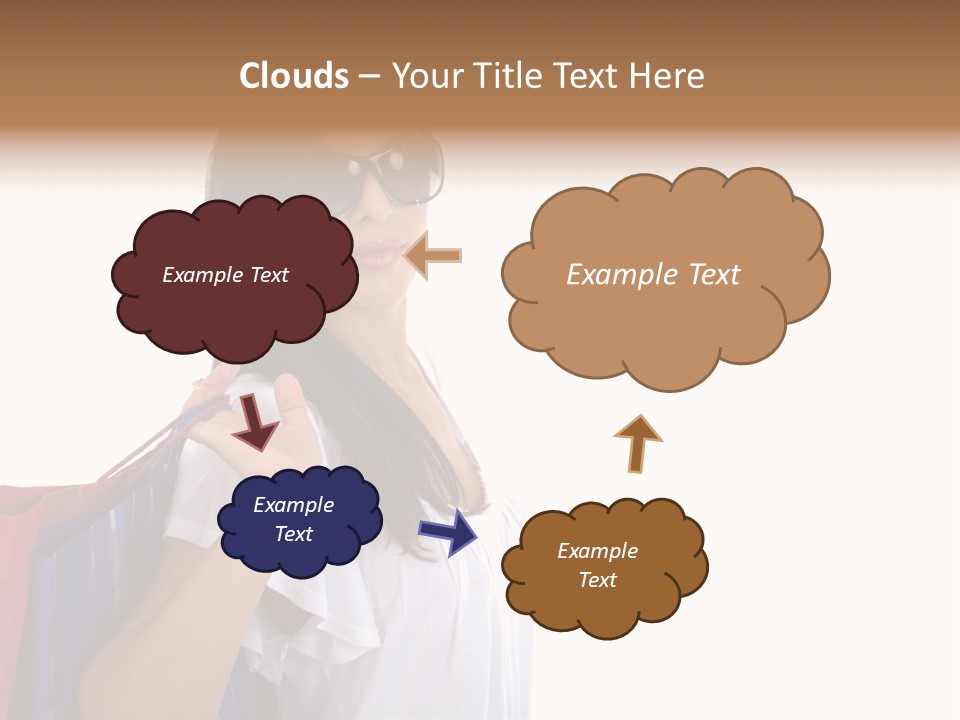 Girl Gift Sale PowerPoint Template