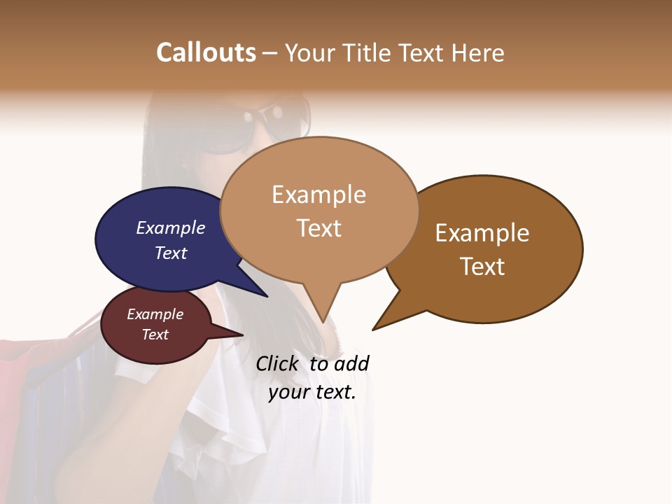 Girl Gift Sale PowerPoint Template