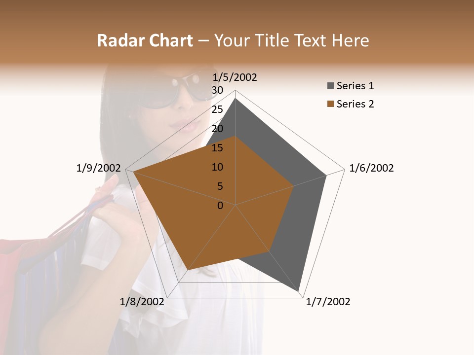 Girl Gift Sale PowerPoint Template