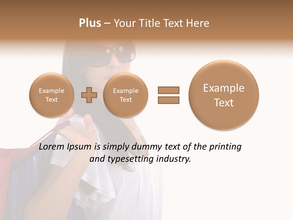 Girl Gift Sale PowerPoint Template