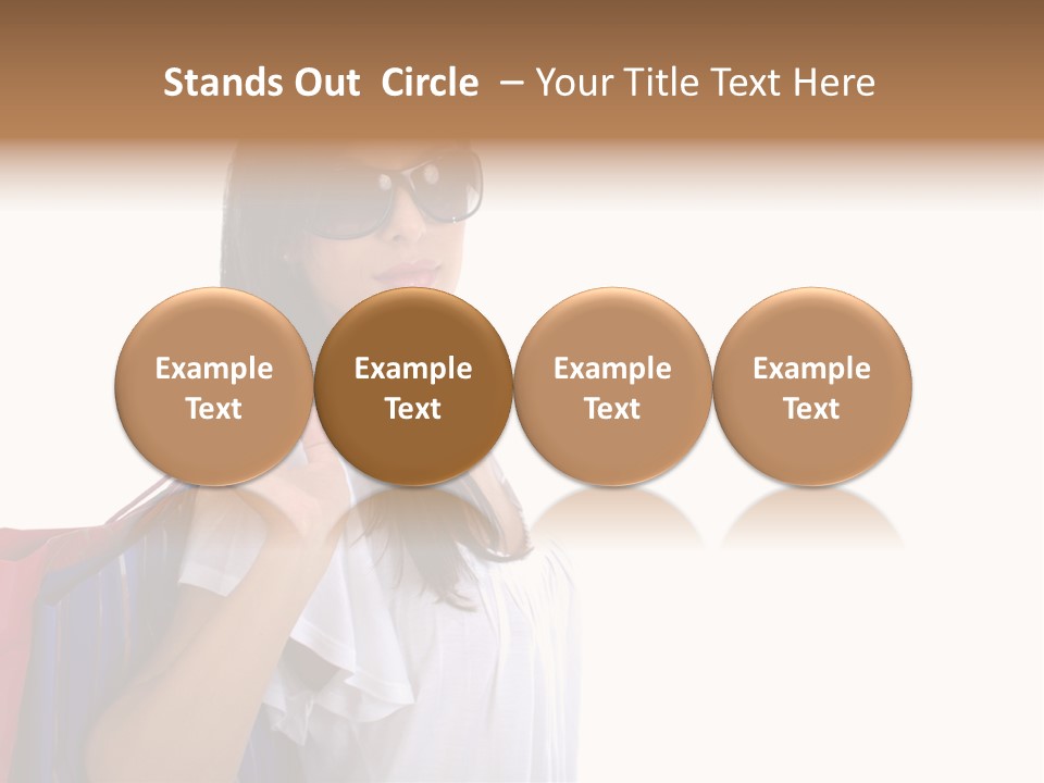 Girl Gift Sale PowerPoint Template