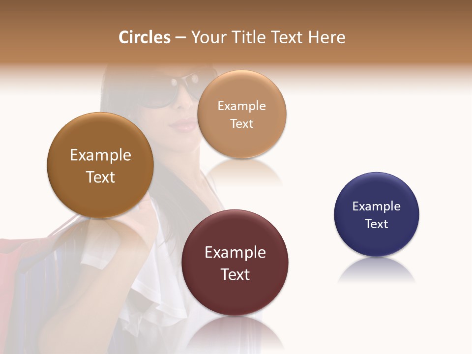 Girl Gift Sale PowerPoint Template