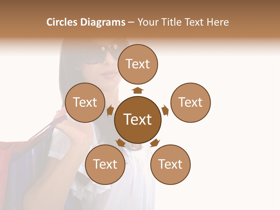 Girl Gift Sale PowerPoint Template