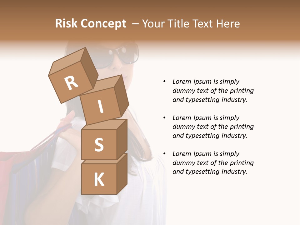 Girl Gift Sale PowerPoint Template