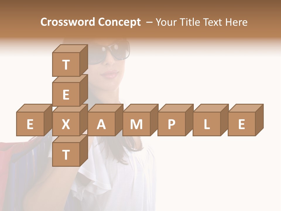 Girl Gift Sale PowerPoint Template