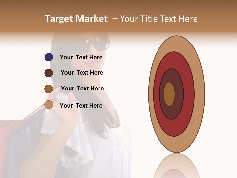 Girl Gift Sale PowerPoint Template