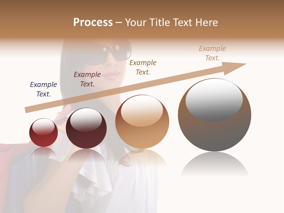 Girl Gift Sale PowerPoint Template