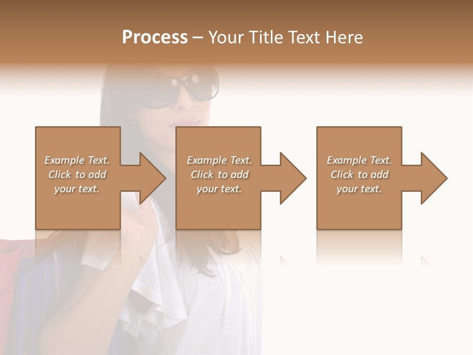 Girl Gift Sale PowerPoint Template