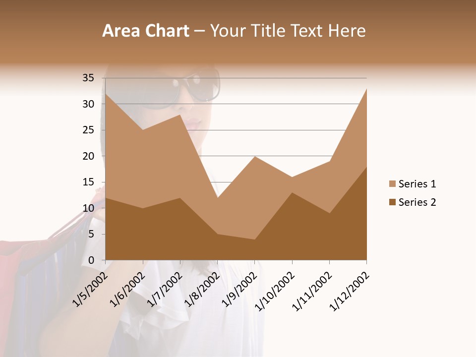 Girl Gift Sale PowerPoint Template