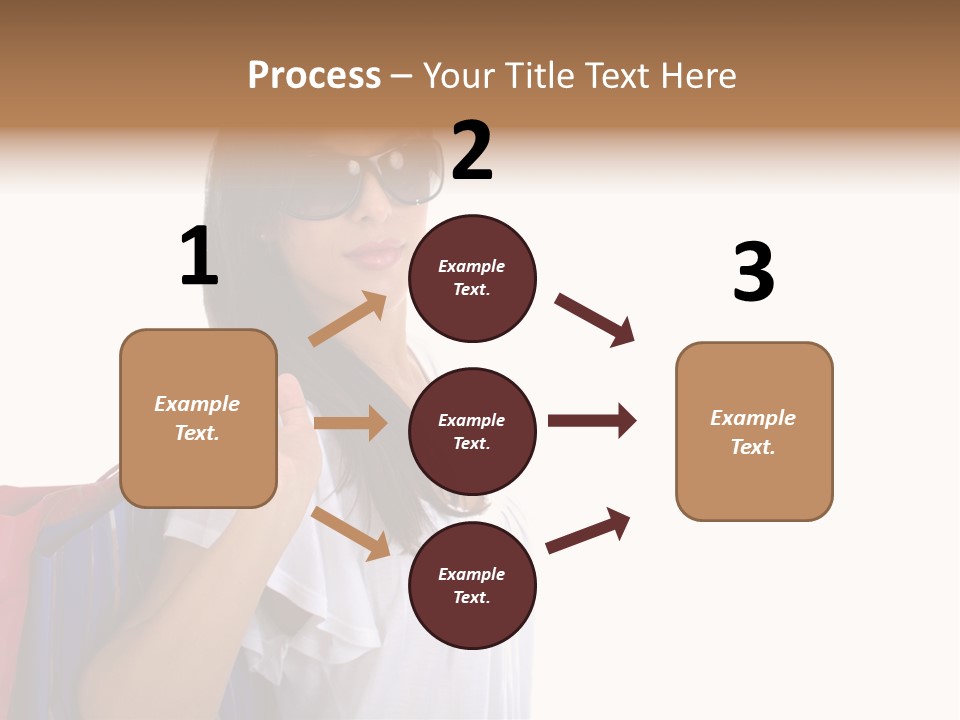 Girl Gift Sale PowerPoint Template