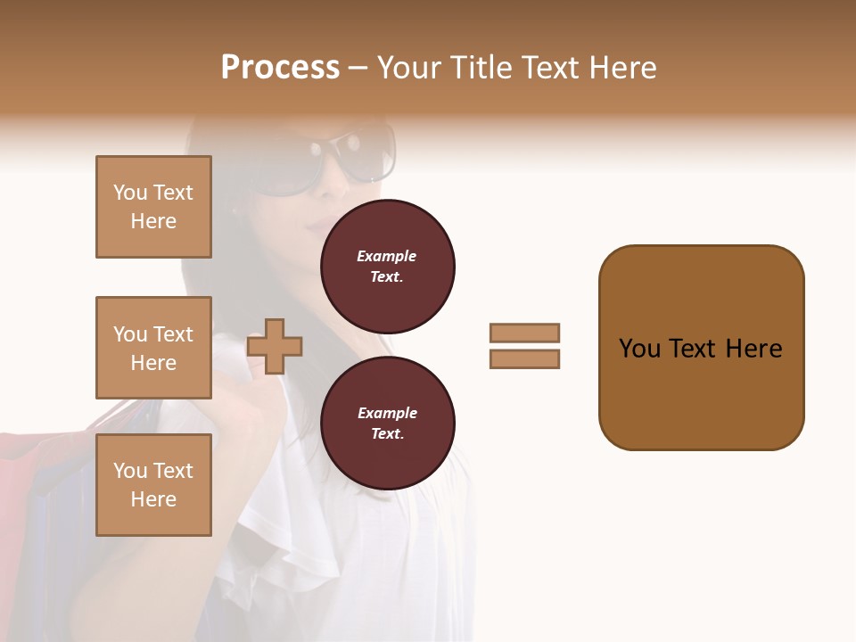 Girl Gift Sale PowerPoint Template