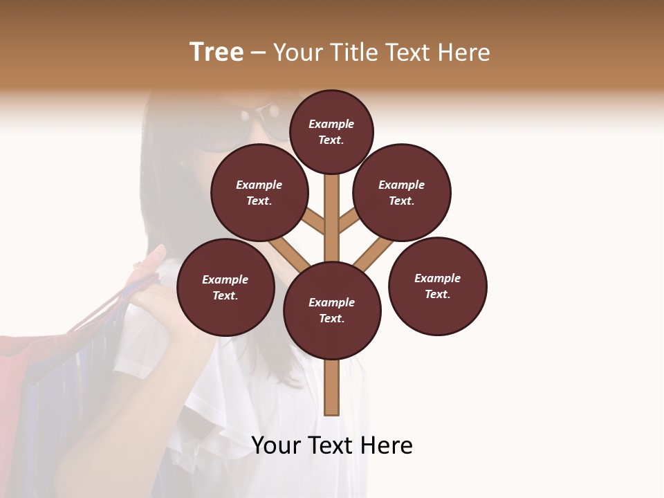 Girl Gift Sale PowerPoint Template