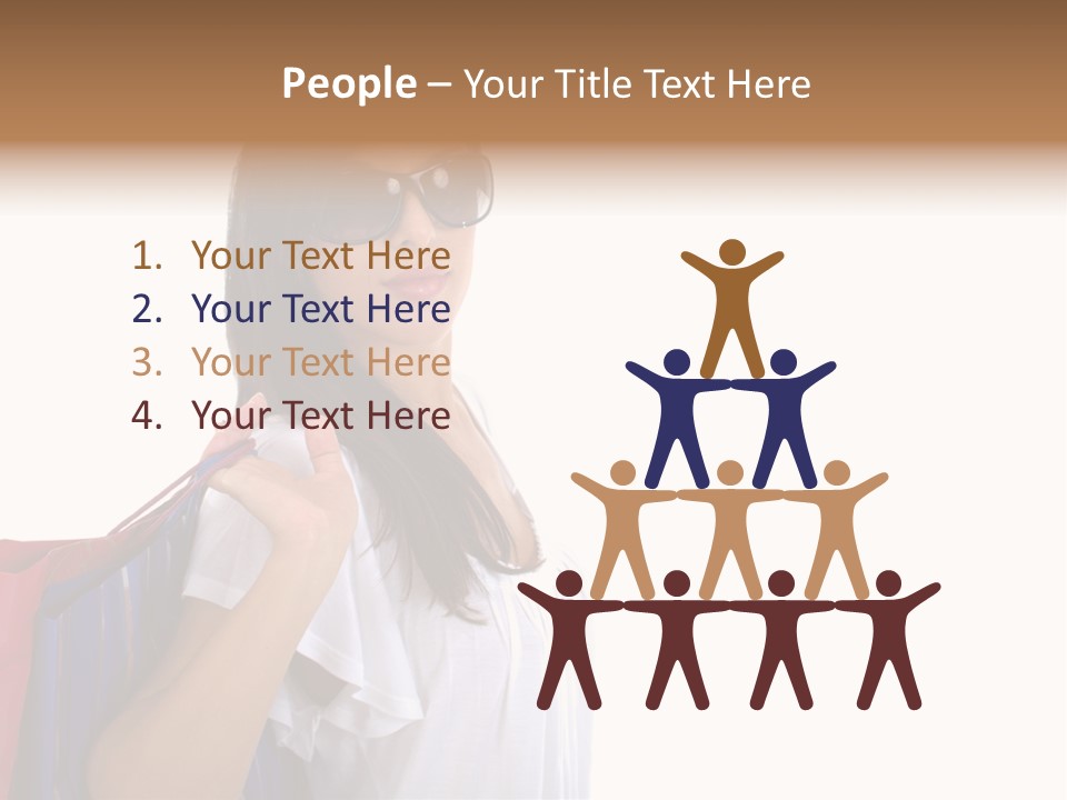 Girl Gift Sale PowerPoint Template