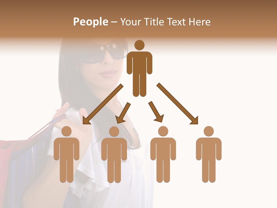 Girl Gift Sale PowerPoint Template