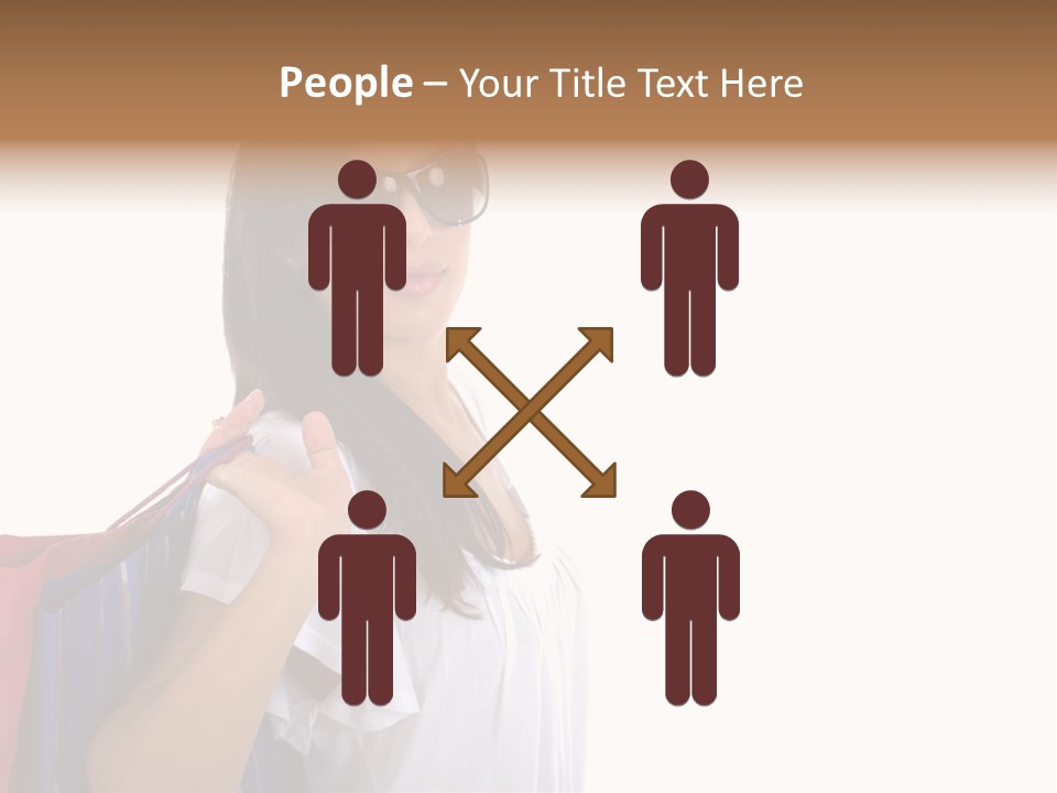 Girl Gift Sale PowerPoint Template