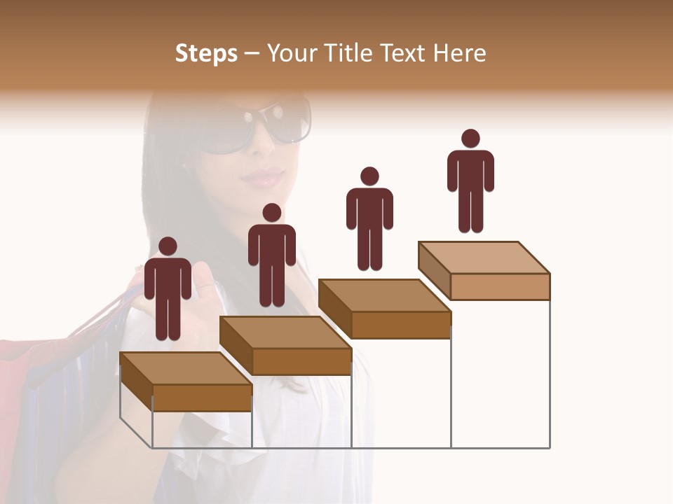 Girl Gift Sale PowerPoint Template