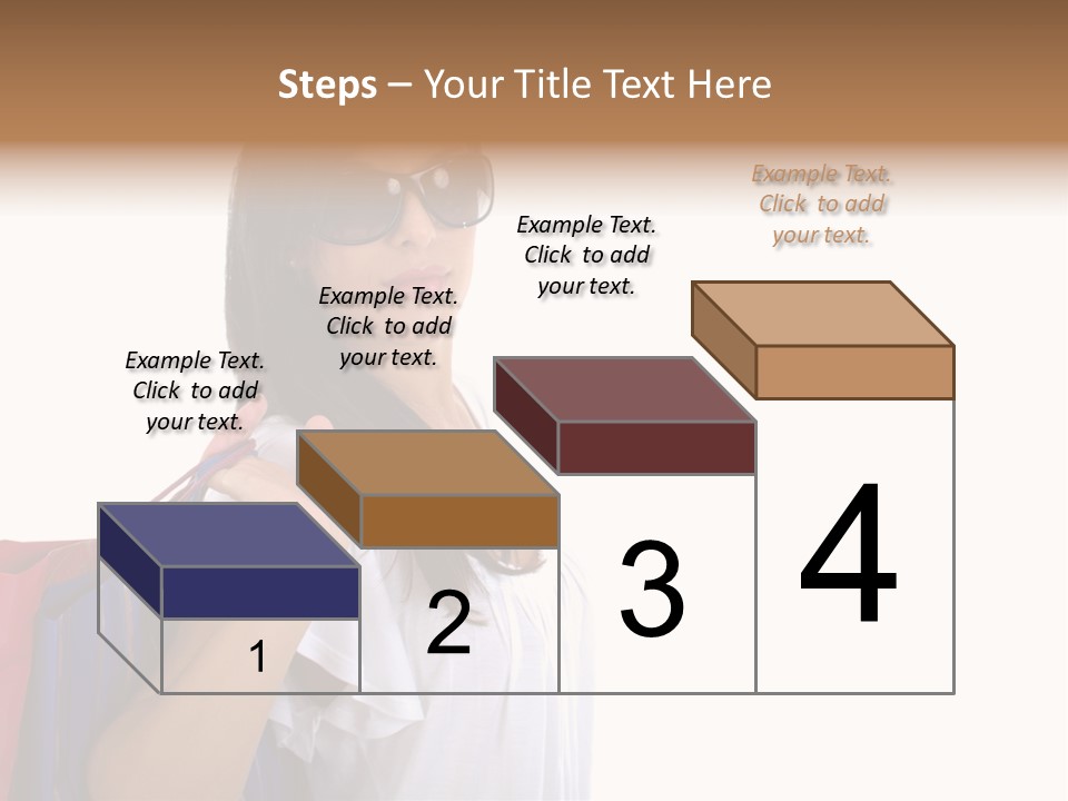 Girl Gift Sale PowerPoint Template