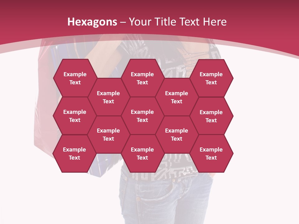 Gift Mall Bag PowerPoint Template