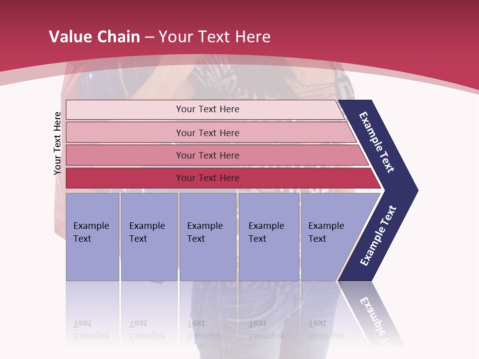 Gift Mall Bag PowerPoint Template