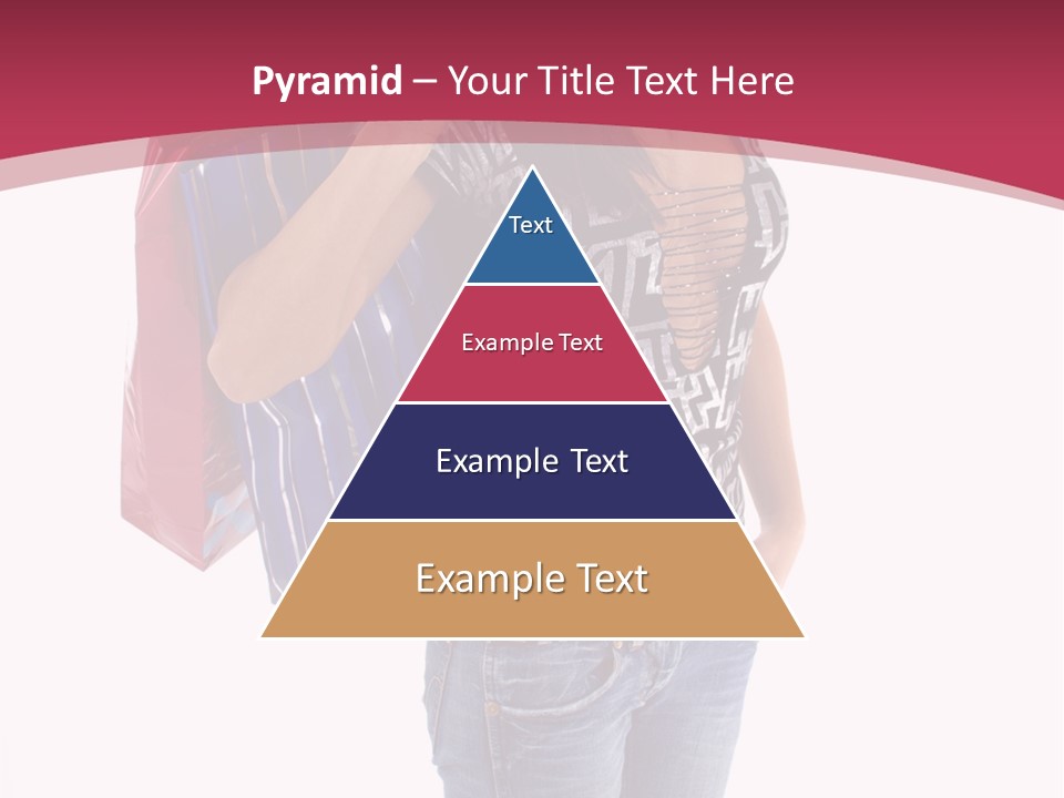 Gift Mall Bag PowerPoint Template