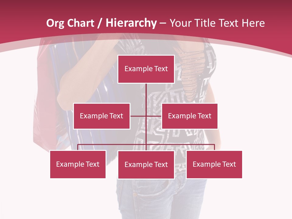 Gift Mall Bag PowerPoint Template