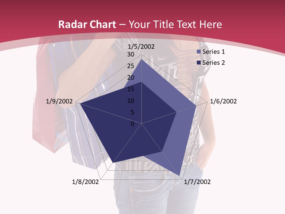 Gift Mall Bag PowerPoint Template